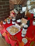 addition of jelly, syrup, and our mini apothecary